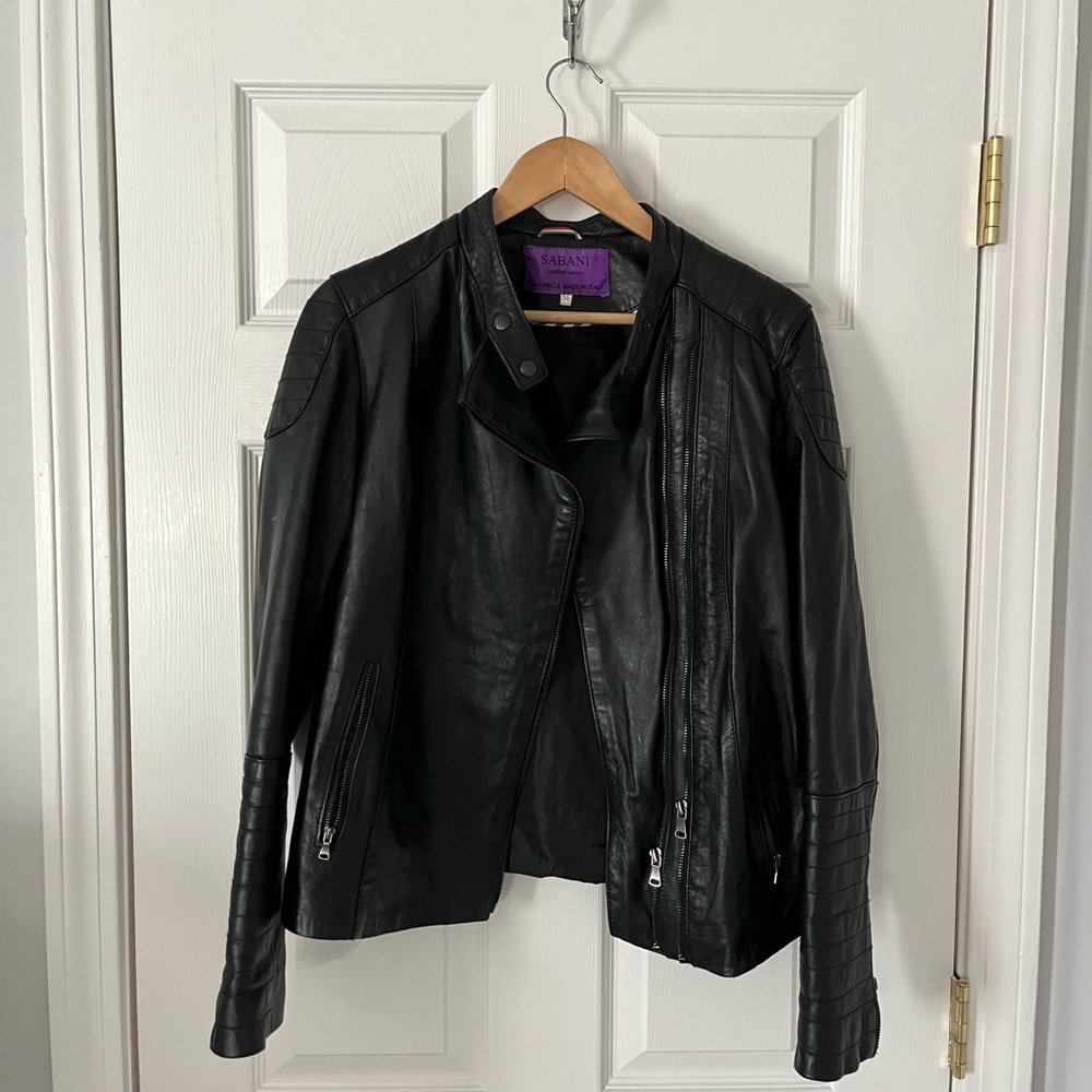 AUTHENTIC GENUINE ITALIAN LEATHER JACKET